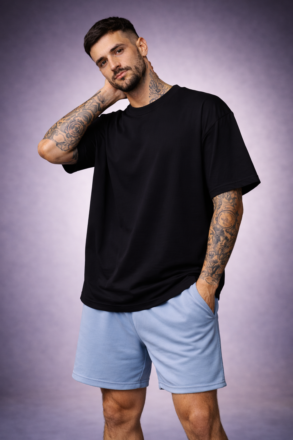 Farben Oversized Shirt