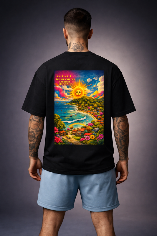 Farben Oversized Shirt