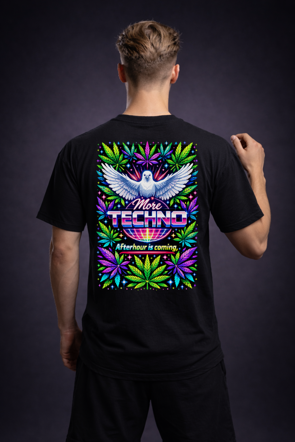 Afterhour is coming Oversized Shirt