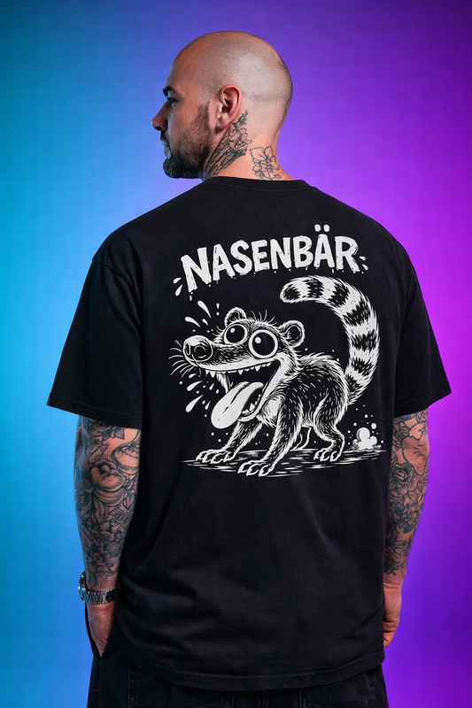 Nasenbär Oversized Shirt