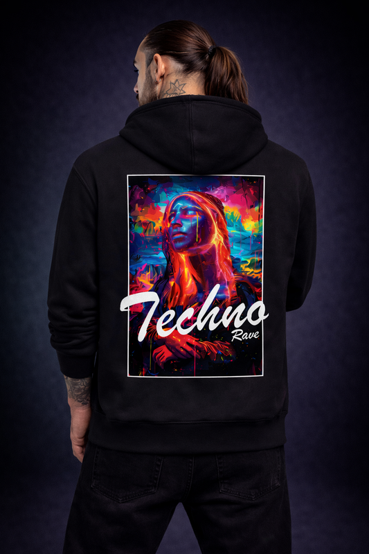 Techno Rave Premium Hoodie