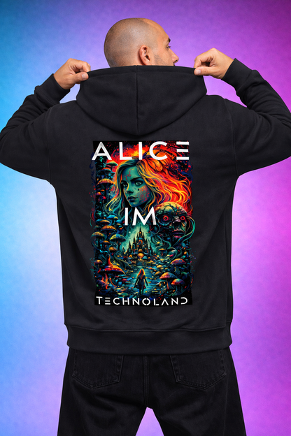 Alice im Technoland Premium Hoodie