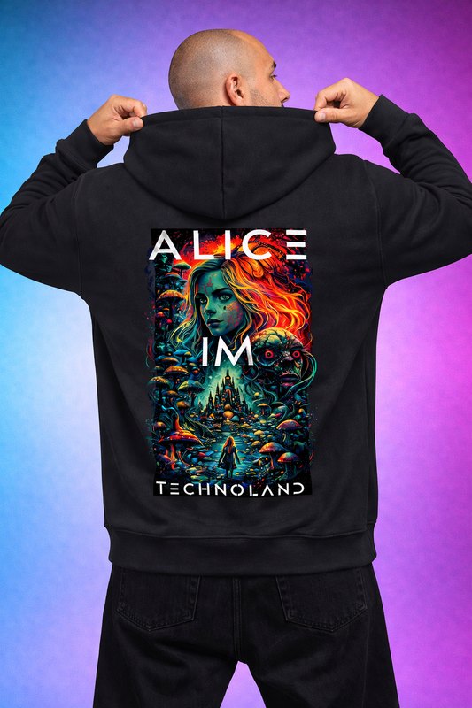 Alice im Technoland Premium Hoodie