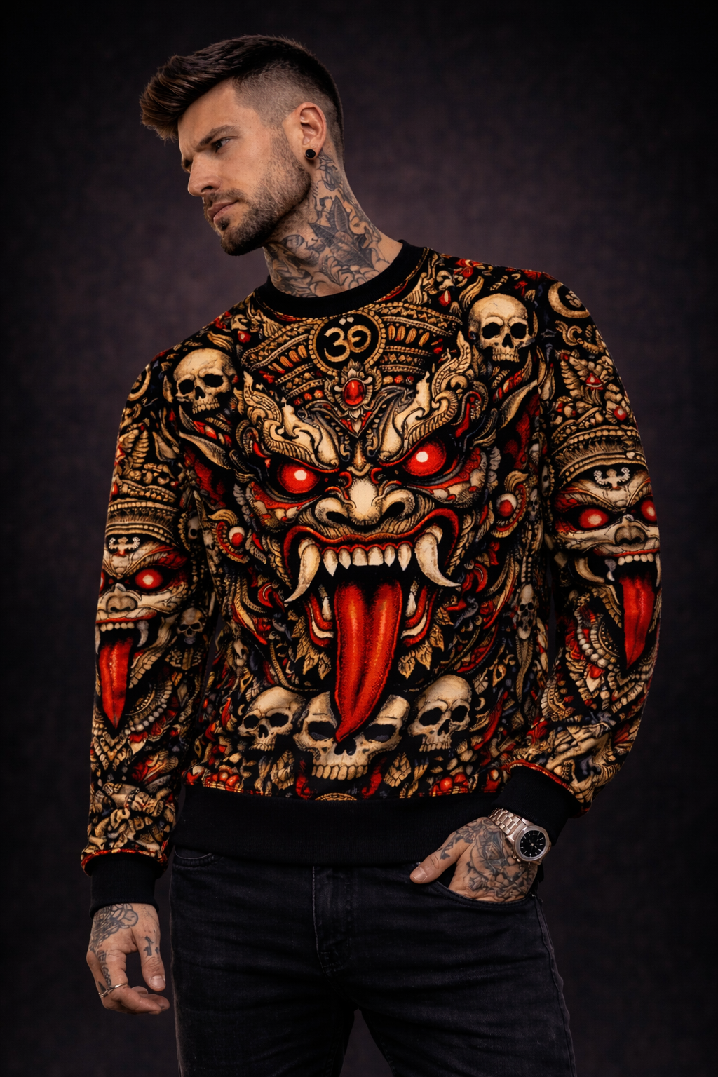 Alloverprint Sweatshirt