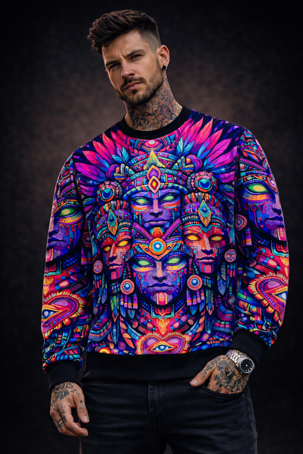 Alloverprint Sweatshirt