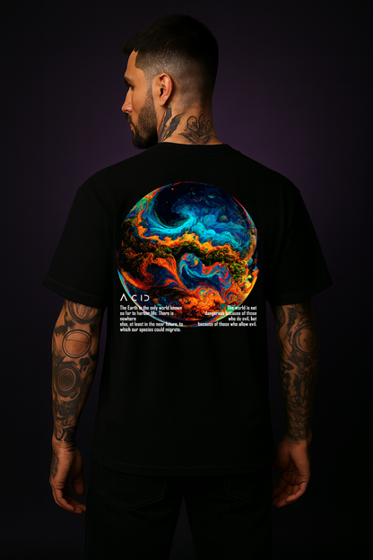 Acid World Oversized Shirt