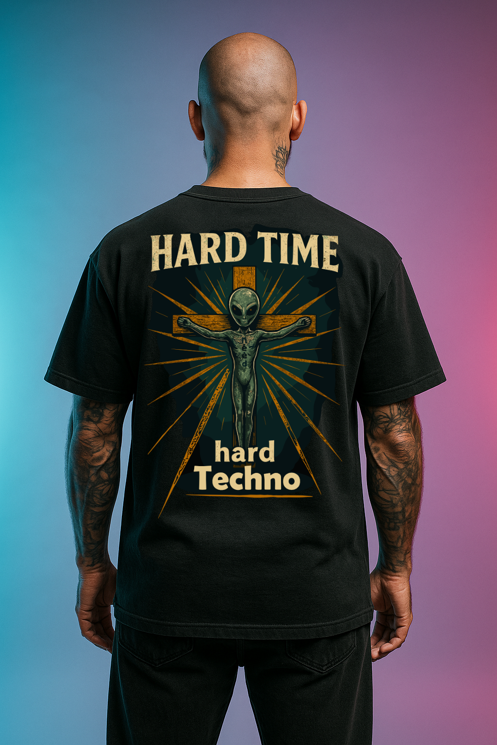 Hard Time Oversized Shirt